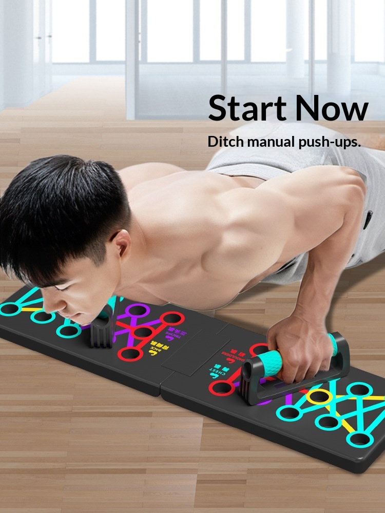 Push Up Board Foldable Multi Function - Prancha de Treino Push-up Não Dobrável