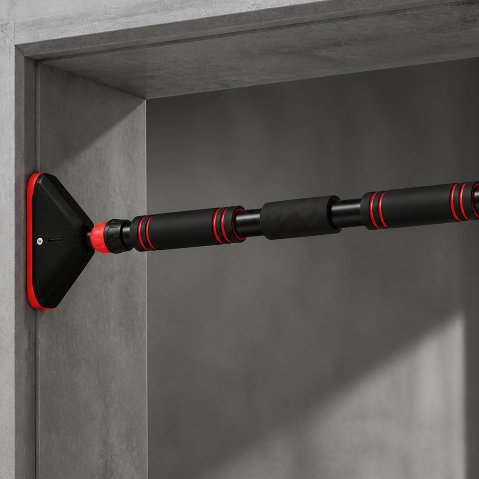 Door Pull Up Bar No Screw - Barra de tração ajustável para portas