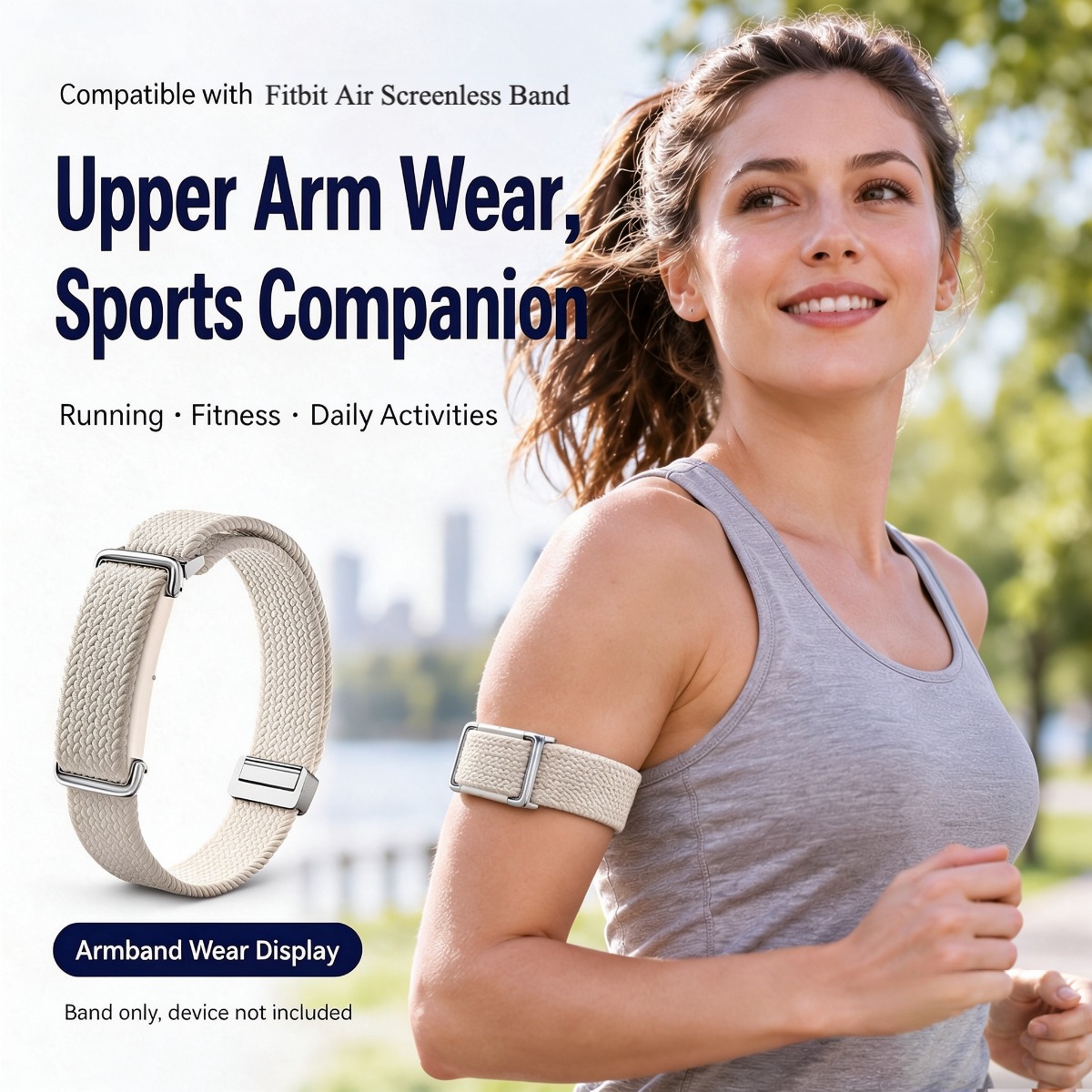 Resistance Bands Set With Handles - Pulseira e braçadeira magnéticas de nylon