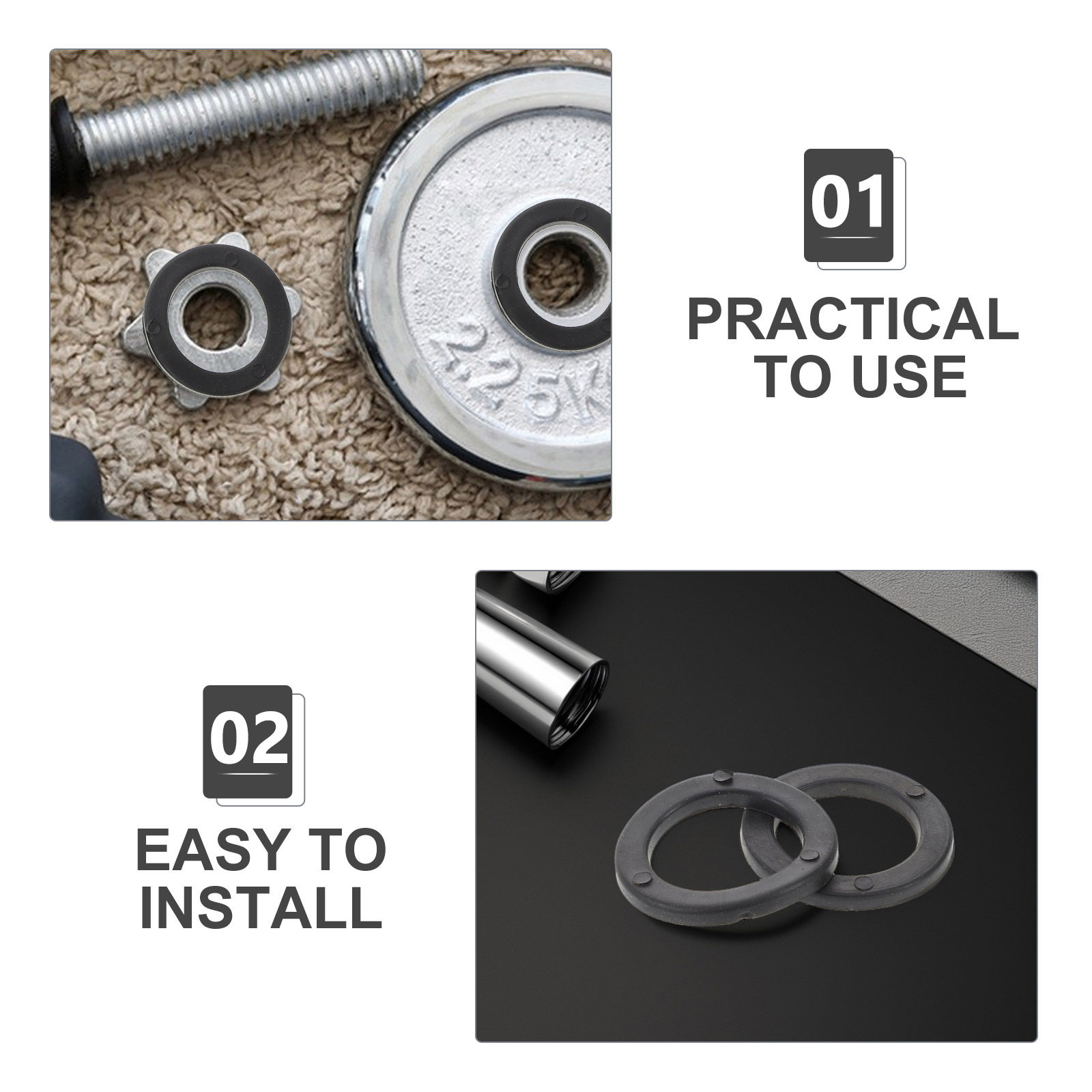 15 peças de anilhas de plástic - Fitness Equipment avaliação e preço