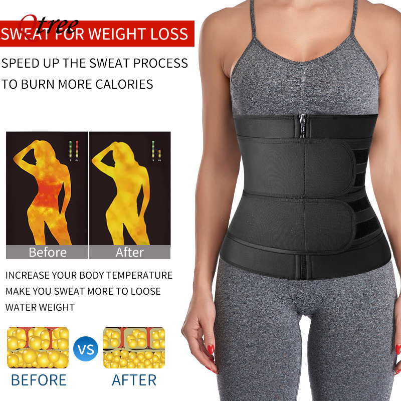 Qtree cintura trainer plus siz - Sweat Waist Trainer Belt Neoprene avaliação e preço