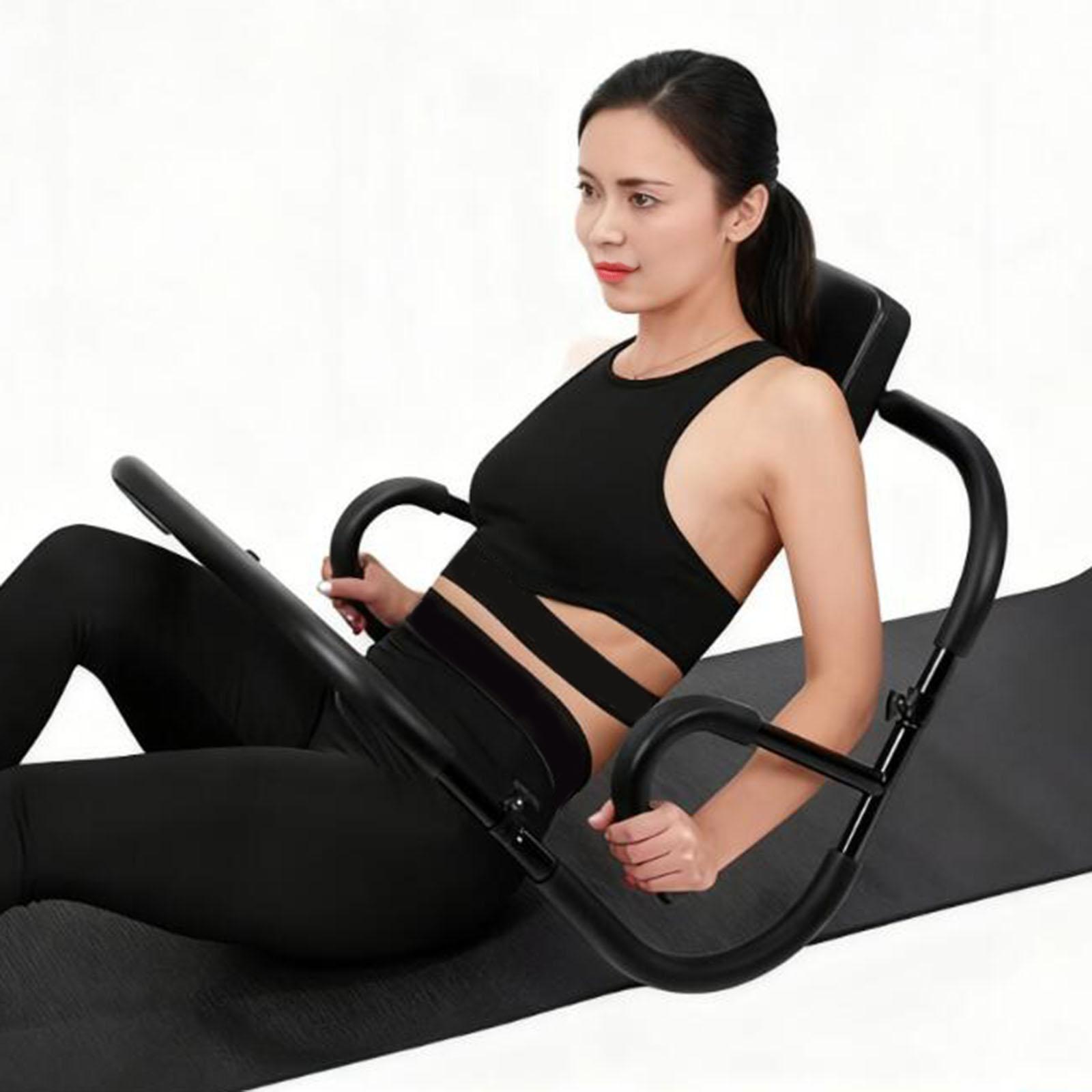 Máquina abdominal portátil de  - Ab Roller Wheel With Elbow Support avaliação e preço