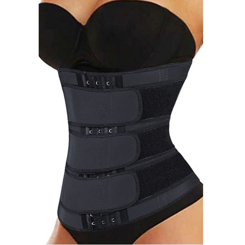 Feminino ajustável breasted ba - Sweat Waist Trainer Belt Neoprene avaliação e preço