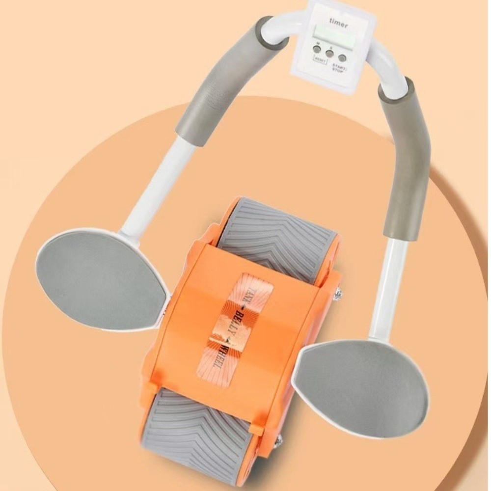 Roda de Abdômen com Retorno Au - Ab Roller Wheel With Elbow Support avaliação e preço