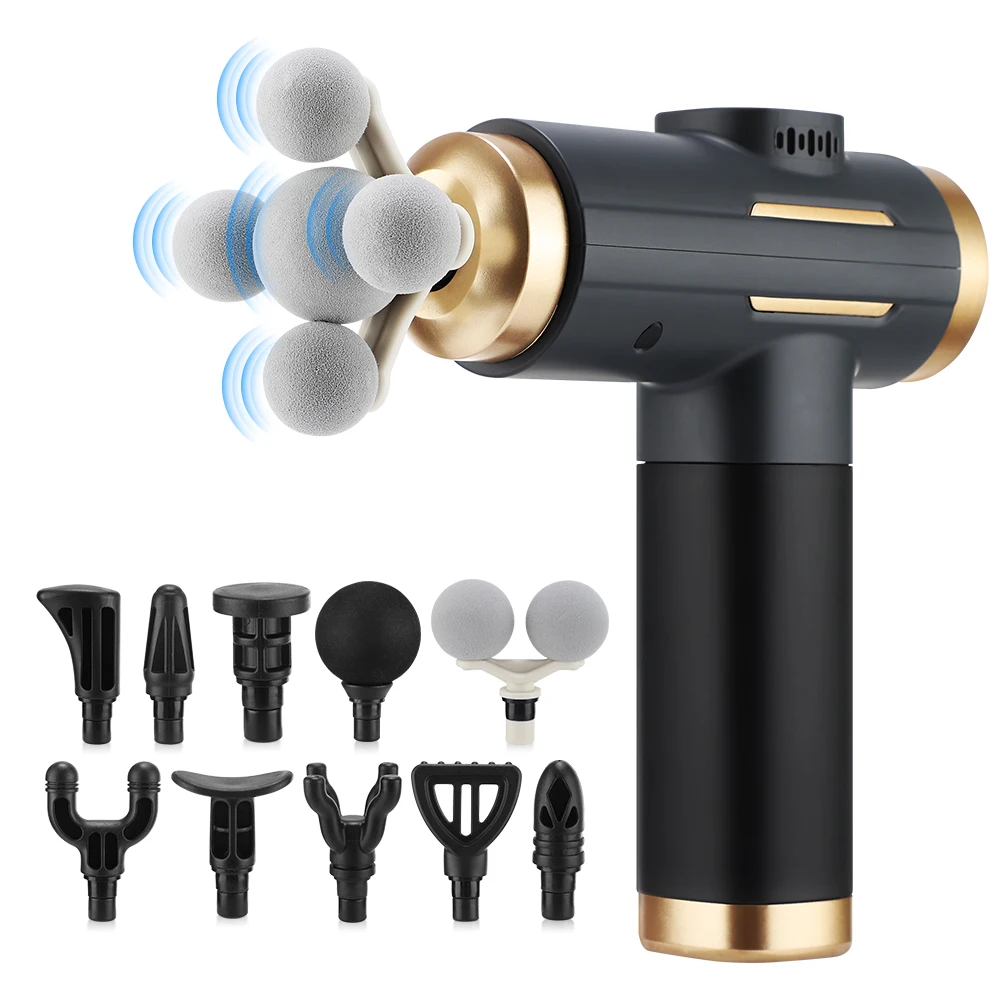 Pistola de Massagem Elétrica p - Electric Massage Gun Deep Tissue avaliação e preço