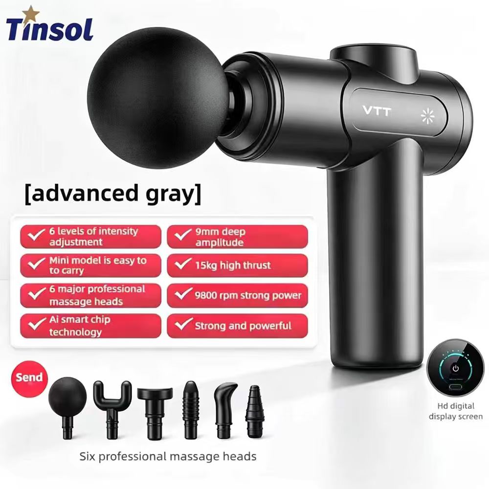 Pistola de Massagem Elétrica T - Electric Massage Gun Deep Tissue avaliação e preço