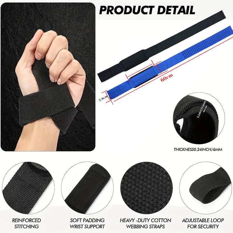 Correias de pulso de levantame - Wrist Wraps Weightlifting Support avaliação e preço