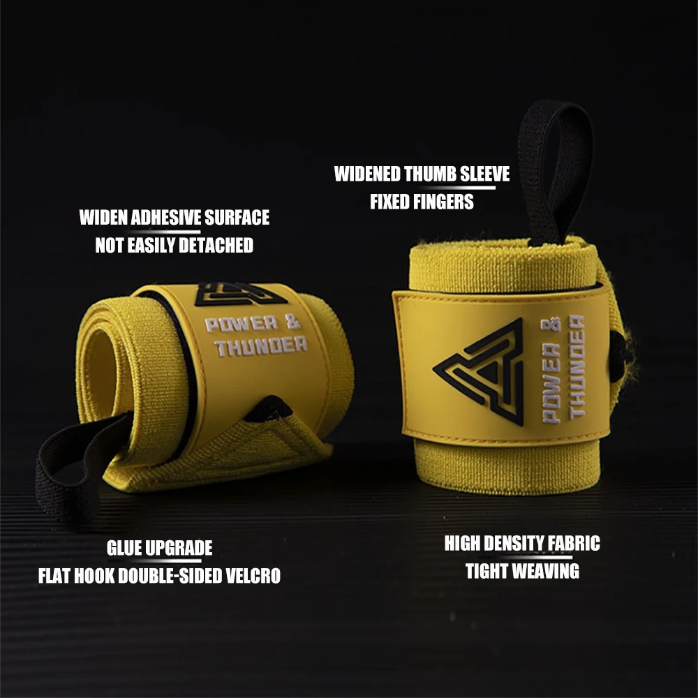 Envoltórios de pulso para leva - Wrist Wraps Weightlifting Support avaliação e preço