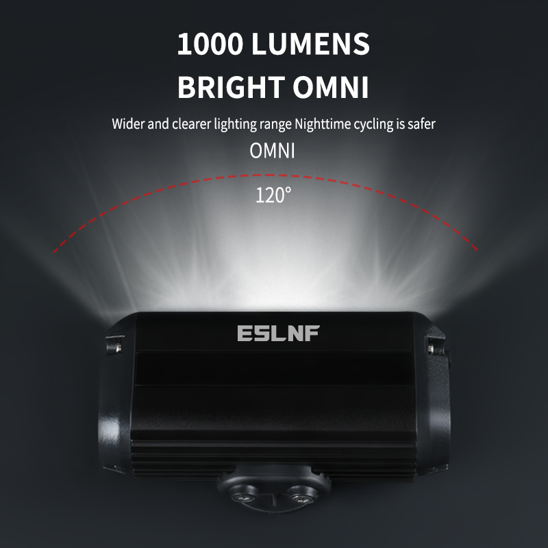 Eslnf 1000 lúmen usb recarregá - Rechargeable Bicycle Headlight 1000 Lumen avaliação e preço
