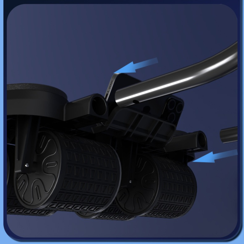 Rolo Abdominal com Quatro Roda - Ab Roller Wheel With Elbow Support avaliação e preço