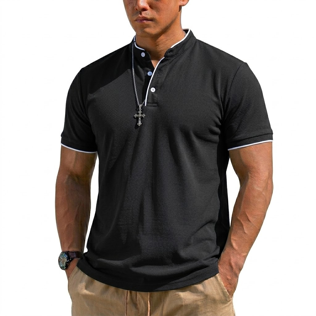 Camisa Henley de Manga Curta p - Hiking avaliação e preço