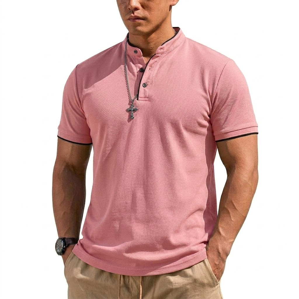 Camisa Henley de Manga Curta p - Hiking avaliação e preço