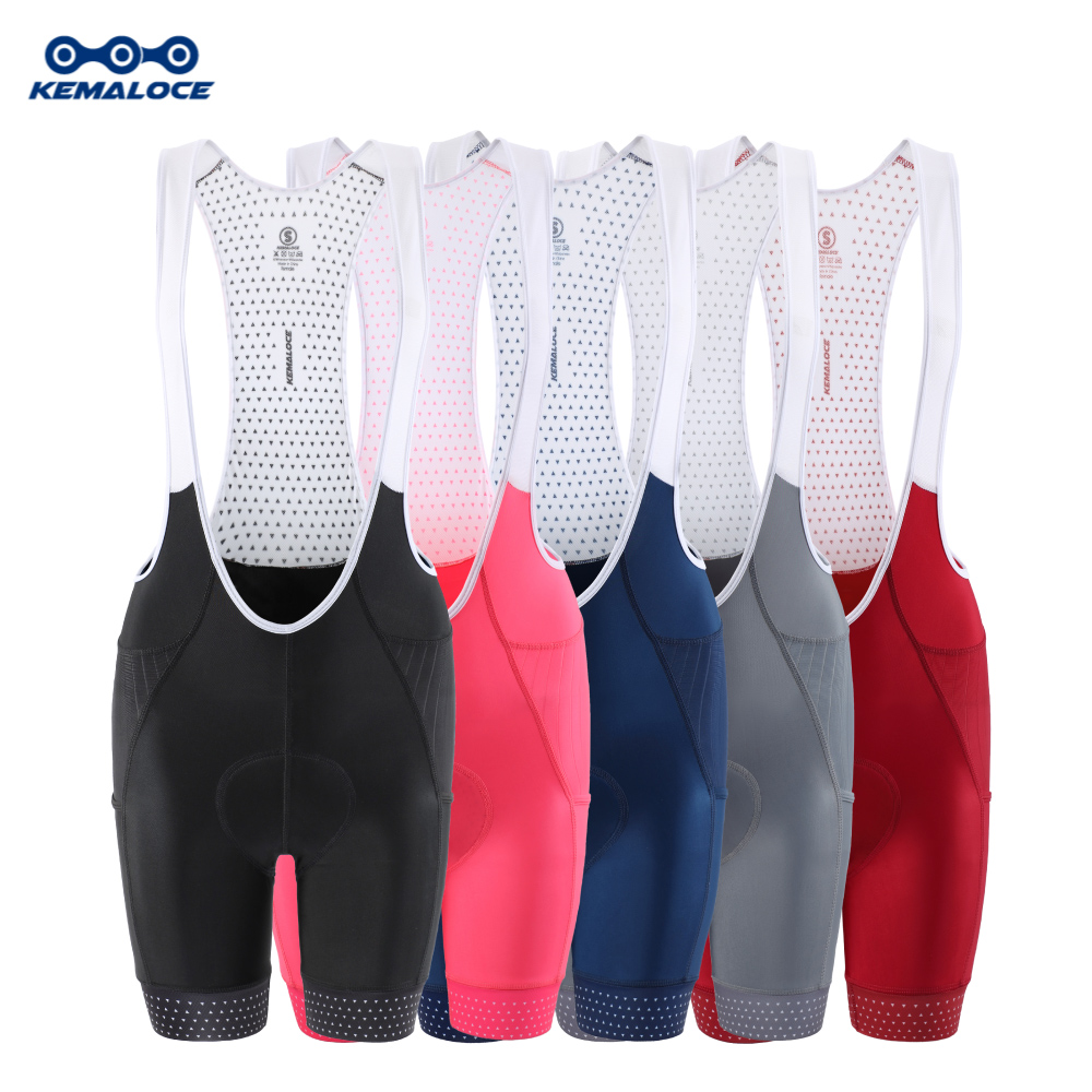KEMALOCE-shorts de ciclismo pa - Padded Cycling Shorts 5D Gel avaliação e preço